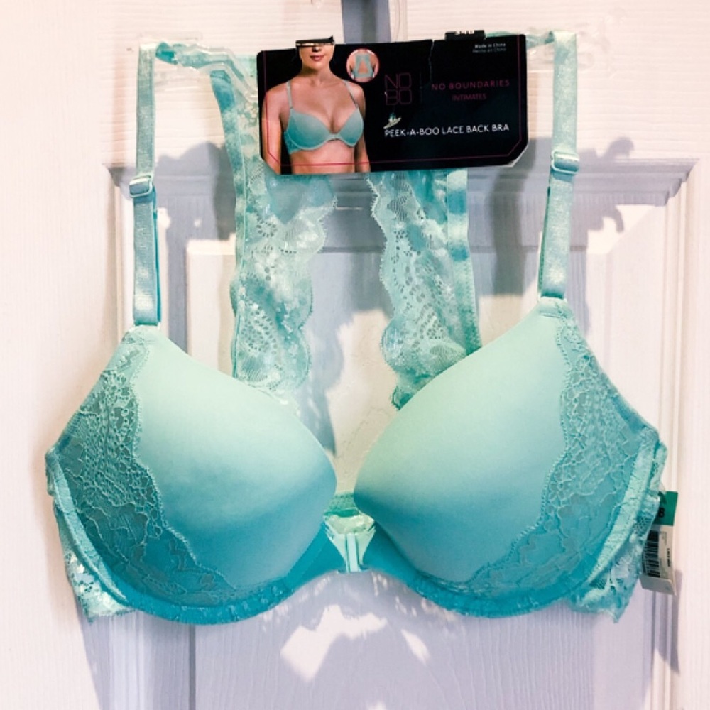 3️⃣ for $10🎉NWT NOBO Peek A Boo Lace Back Bra
